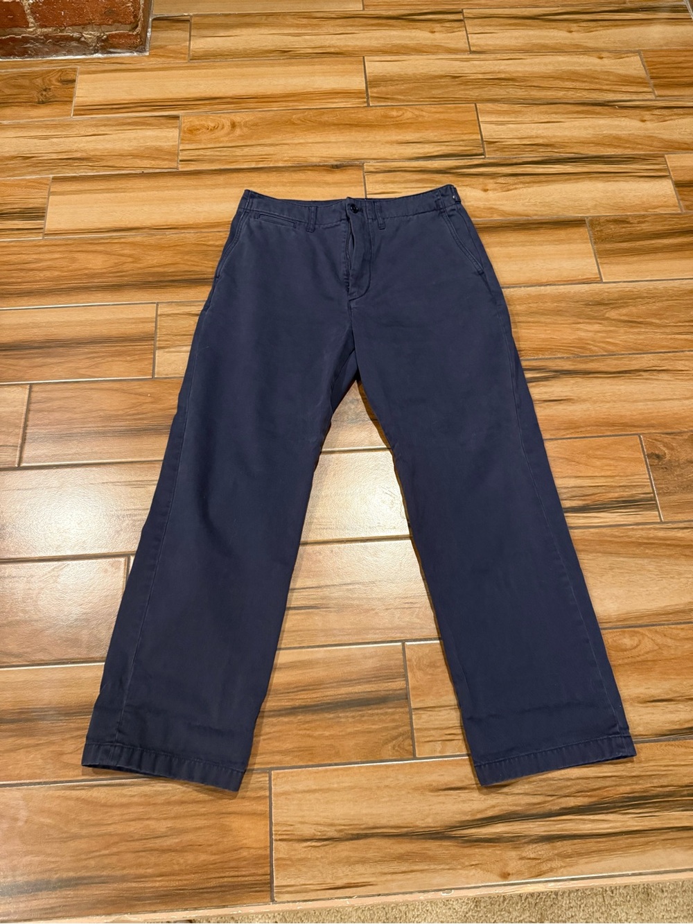 Straight Leg Pant In Vintage Wash Chino